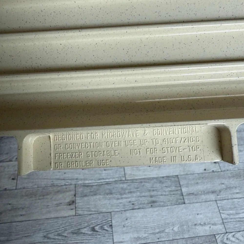 Vintage Microwave Reversible Nonstick Tray‎ Freeze, Cook & Serve